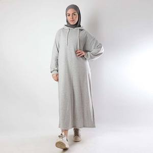 Custom Women s Customizable Long Sleeve Islamic Clothing Wholesale Maxi Muslim Hoodie Sweatshirt - Product Image 4