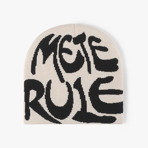 Gorro de Invierno Unisex Y2K de Alta Calidad, Ajustable, Tejido, 100% Acrílico, con Logotipo, Versátil, a Prueba de Frío, Cálido y Moderno - Product Image 4