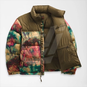 2025 abrigo de gran tamaño de burbuja desmontable con capucha Camo diseñador Logo Oem alta calidad negro estampado de burbujas personalizado hombres chaqueta acolchada - Product Image 4