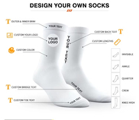 Chaussettes en fibre de bambou personnalisées Hommes Femmes Marque privée Chaussettes en bambou Chaussettes souples tricotées unisexes