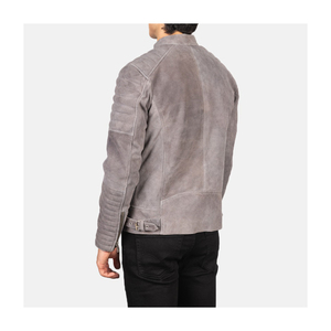 New <b>Leather</b> <b>Jacket</b> For <b>Men</b> Stand Up Collar Comfortable <b>Men</b> <b>Leather</b> <b>Jacket</b> Custom Size <b>Men</b> <b>Leather</b> <b>Jacket</b> - Product Image 6