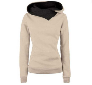 Femmes col roulé surdimensionné sweats automne mode sweats à capuche demi fermeture éclair pull à manches longues chemises vêtements tenue - Product Image 3