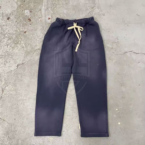 Nouvelle mode pour hommes, pantalon grande taille délavé au soleil, tissu en coton confortable, couleur personnalisable, style décontracté, hiver - Product Image 3