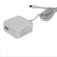 Chargeur USB-C PD 3.0 carré 30W, broches US/EU, connecteur C8, 20V 1.5A 15V 2A, adaptateur secteur GaN pour ordinateur portable, câble rétractable pour CE CCC