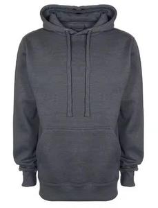 Sweat-shirt à capuche polaire pour homme grande taille, 100% coton, coupe classique, brodé, poche vintage, hiver - Product Image 6