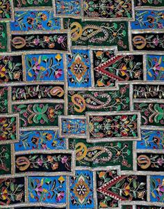 Tissu tissé en crêpe naturel teint, écologique, séchage rapide, poids moyen, pour textiles de maison, vêtements, sacs pour filles, respirant - Product Image 1