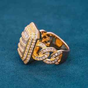 แหวนเพชรสำหรับปลูก LEB ทรงกลมสีเงินสเตอร์ลิงประดับอัญมณีสี925หรูหราออกแบบได้ตามต้องการสำหรับงานแต่งงานหรืองานเลี้ยง - Product Image 5