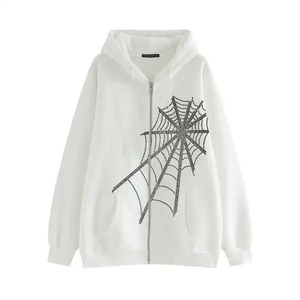 High Quality Customize Oversized Designer <b>Pullover</b> Custom Rhinestone Hoodies Streetwear Breathable Hoodie for <b>Men</b> With OEM - Product Image 3