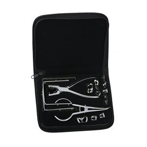 Ensemble de pinces à caoutchouc dentaires manuelles réutilisables en acier inoxydable pour les procédures d'endodontie, kit chirurgical - Product Image 3