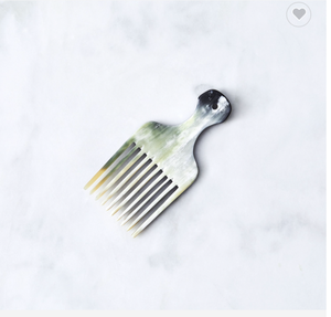 หวีผมแตรขัดแบบกำหนดขนาดเองทำจากหลายสีธรรมชาติสำหรับใช้ในบ้านทุกวัน - Product Image 5