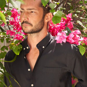 Camisa de Esmoquin Corporativa Unisex BEAM, Cuello Mao Sólido, 60% Algodón, 40% Tela Oxford, Un Bolsillo, Transpirable, Ecológica, ODM, Otoño - Product Image 4