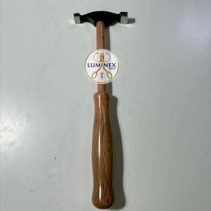 Juego de martillo de joyería de acero inoxidable Luminex Impex profesional de 5 piezas con soporte de almacenamiento de madera | Herramientas artesanales de formación de metal - Product Image 4