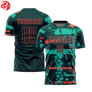 Best Price 100% Breathable <b>Waterproof</b> Lightweight Polyester Soccer Uniform for Men's Adults Custom Logo Automated Cutting - Product Image 6