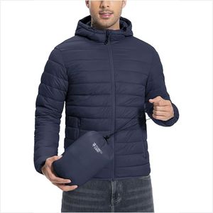 Manteau compressible résistant à l'eau de haute qualité personnalisé XL pour hommes nouvelle veste d'hiver décontractée et légère en cuir de laine avec support - Product Image 1