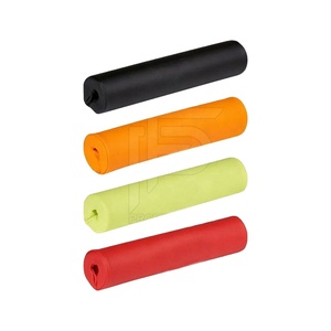 Coussin de protection noir en néoprène pour haltères hexagonaux et barres de musculation, réglable, confortable, antidérapant, pour les épaules et le cou, accessoire de fitness - Product Image 1