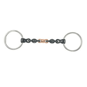 2025 anneau lâche vétérinaire Waterford Cheek Mouth Snaffle Bit Embouchure lisse polie Tous les mèches de cheval sont disponibles - Product Image 3