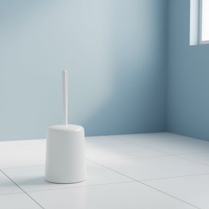 Gedy 02 Junior Soporte para escobilla de baño independiente, color blanco, 8034 (12,7x33 cm) - Product Image 3