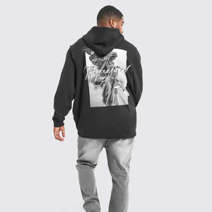 Sudadera con Capucha de Invierno para Hombre, de Poliéster/Algodón, Lisa, Ecológica, de Alta Calidad, Felpa Francesa, Personalizable, Antiarrugas, de Secado Rápido - Product Image 3