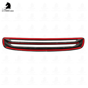 Cubierta de rejilla de entrada de aire de capó delantero de fibra de carbono para capó de ventilación, cubierta de entrada de flujo de aire para 11th Gen Type <span class=keywords><strong>R</strong></span> FL5 <span class=keywords><strong>2022</strong></span> + - Product Image 5