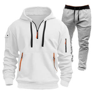 Wholesale High Quality Casual <b>Men</b> Tracksuits Sportswear Custom Design Solid Winter Hoodie Hot Selling - Product Image 1