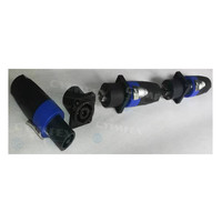 Connecteur de haut-parleur audio Twist Lock Nl4 4 pôles mâle Speakon Cable Connector Speaker AMP Plug