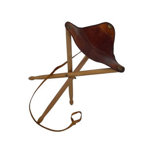 Chaise/tabouret de pêche en cuir fait main, léger et facile à transporter pour la chasse et le tir, fourni par l'usine - Product Image 6