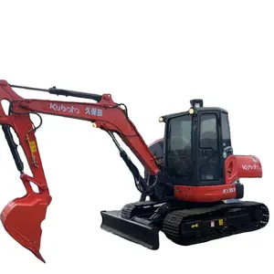 Mesin ekskavator kecil kubota mini bekas Jepang Harga terbaik kx163-5 mesin konstruksi murah 5ton penggali mini