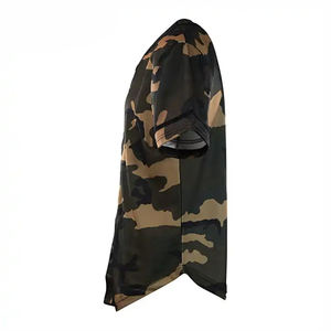 Maillot de baseball personnalisé respirant, t-shirt de baseball grande taille, impression par transfert thermique, 100% polyester, antibactérien - Product Image 6