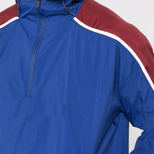 Veste coupe-vent d'extérieur de qualité supérieure pour hommes coupe-vent en nylon veste décontractée avec matériau Softshell 100% - Product Image 6