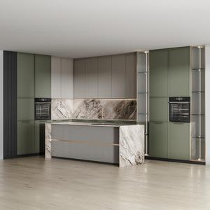 KEJIA Gabinete de <span class=keywords><strong>cocina</strong></span> de alto brillo de estilo italiano Juego de <span class=keywords><strong>cocina</strong></span> completo superbrillante de lujo moderno con electrodomésticos - Product Image 3