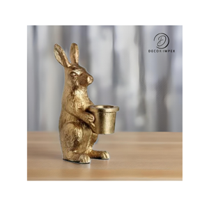 Candelero de aluminio y metal dorado de lujo de estilo europeo para bodas, hogar, restaurante o decoraciones navideñas - Product Image 1