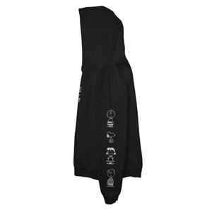 เสื้อมีฮู้ดแบบกำหนดเองสำหรับผู้ชายผ้าฝ้าย100% ขนาดใหญ่พิมพ์ลายพัฟน้ำหนักมาก - Product Image 2