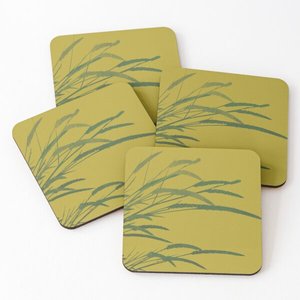 Ensemble de sous-verres de renard en bois animaux des bois rustiques sculptés à la main thé café élégant imprimé acacia solide - Product Image 4