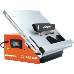 Coupe-carreaux NORTON CLIPPER TT 180 BM 12 mm, 550 W, dimensions du plateau 395 x 385 mm, coupe maximale 180 mm, couteau utilitaire - Product Image 1