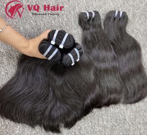 ผมเวอร์จินเวียดนามแบบขายส่ง มัดเป็นช่อ 100% ผมแท้ธรรมชาติ ตรง เกรดดับเบิ้ลเวฟท์ เนื้อนุ่มลื่น คุณภาพดีที่สุด - Product Image 1