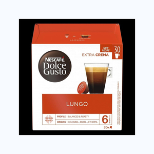 Nescafe Dolce Gusto Lungo 89.6G มีขายพร้อมขายที่มีรสชาติเข้มข้นและครีมเรียบ - Product Image 4