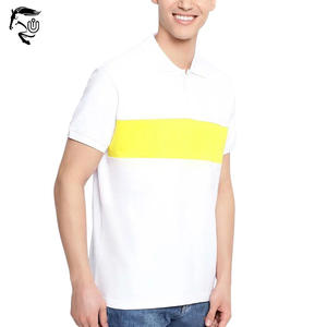 Personalizable de los hombres para los polos Nuevo estilo Streetwear Drop Shoulder Poliéster Algodón Sólido Personalizable Tamaño Imprimible - Product Image 4