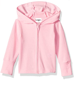 Sudadera con capucha de punto para bebé, prenda elástica de 4 vías que asegura un ajuste perfecto, tela flexible supersuave, se mueve con el bebé, lote disponible al por mayor - Product Image 5