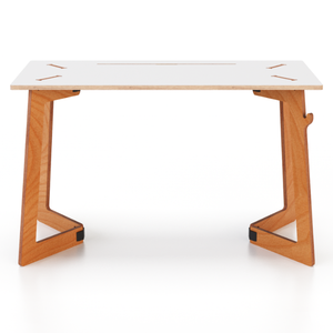 Mobili per ufficio moderni di migliore qualità scrivania regolabile in legno naturale in compensato di betulla e compensato di pioppo per mobili da ufficio - Product Image 3