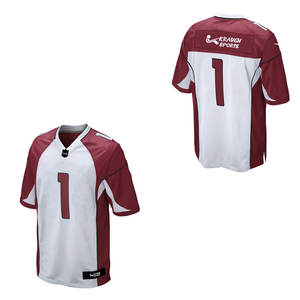 Uniforme de Fútbol Americano de Primera Calidad, Diseño de Impresión por Sublimación Personalizado, Estilo de Cuello en V - Product Image 2