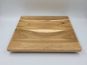 Huhipro modèle 01 plaque rectangulaire en bois d'acacia plateau de service de couleur naturelle antidérapant écologique pour la vie intérieure et extérieure - Product Image 6