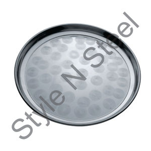 ถาดเสิร์ฟขนมผลไม้อบแห้งสุดสร้างสรรค์ถาดเสิร์ฟขนมพร้อมเลเซอร์สแตนเลส - Product Image 1