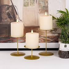 Portavelas Dorado de Alta Demanda para Decoración del Hogar, Bodas, Cumpleaños, Mesa de Navidad, Pascua - Product Image 4