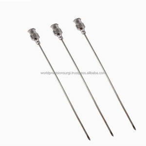 Aguja Veterinaria de Acero Inoxidable Duradera, Aguja de Inyección Reutilizable para Animales, Ganado, Ovejas, Veterinaria, ISO13485 - Product Image 2