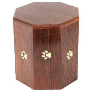 Urne funéraire pour animaux de compagnie en bois de style américain de luxe, écologique et durable, avec des motifs personnalisables et une capacité de 200 à 220 pouces cubiques - Product Image 3