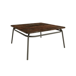 MESA AUXILIAR CON TAPA DE MADERA HPL/TECA (LCO/046/008) - Product Image 5