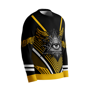 Pulls maçonniques regalia personnalisés pour hommes pulls respirants et moches de Noël imprimés par sublimation pour l'hiver à bas prix - Product Image 3