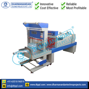 Machine d'emballage thermorétractable entièrement automatique d'emballage d'eau minérale de machinerie industrielle de technologie avancée de capacité 120BPM - Product Image 2