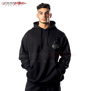 Sweat à capuche élégant pour homme, imprimé graphique, manches longues, en molleton, couleur et logo personnalisables, pour la mode urbaine quotidienne - Product Image 1