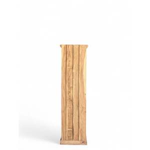 <b>Rustic</b> Wooden Bookshelf for Home Office Living Room Bedroom School Hotel with Durable Metal Cabinet Design - Product Image 6